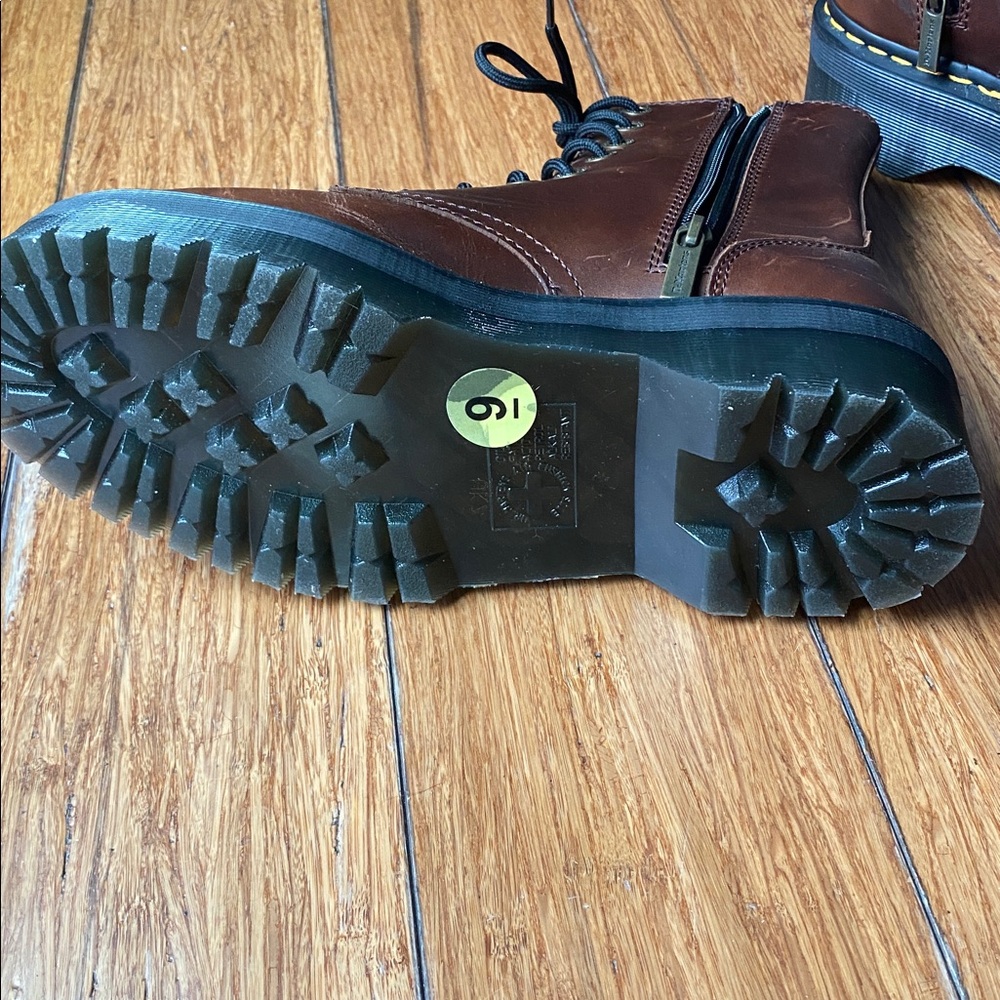 Dr. Martens Brown Combat Boots - Picture 6 of 6